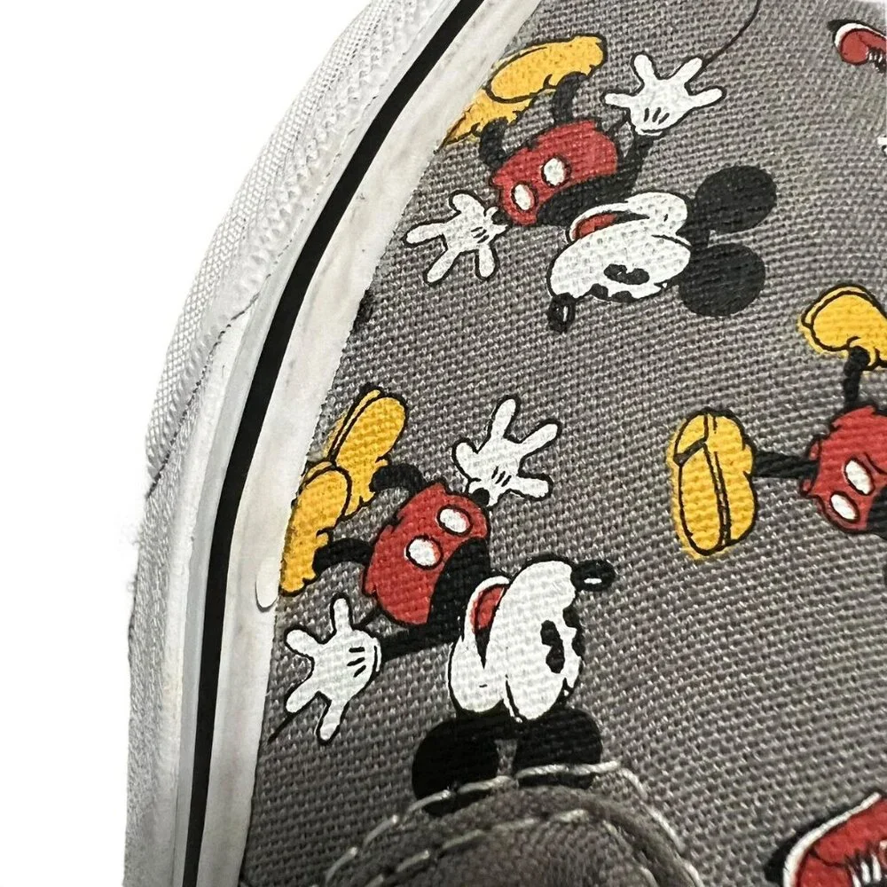 Vans + Disney Sz 13 Mickey Mouse Slip-On Sneakers